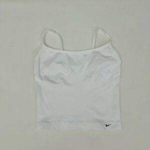 Nike Seamless Dri Fit Tank Top white size medium